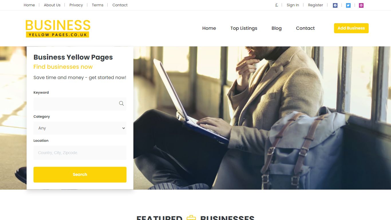 Business Yellow Pages UK